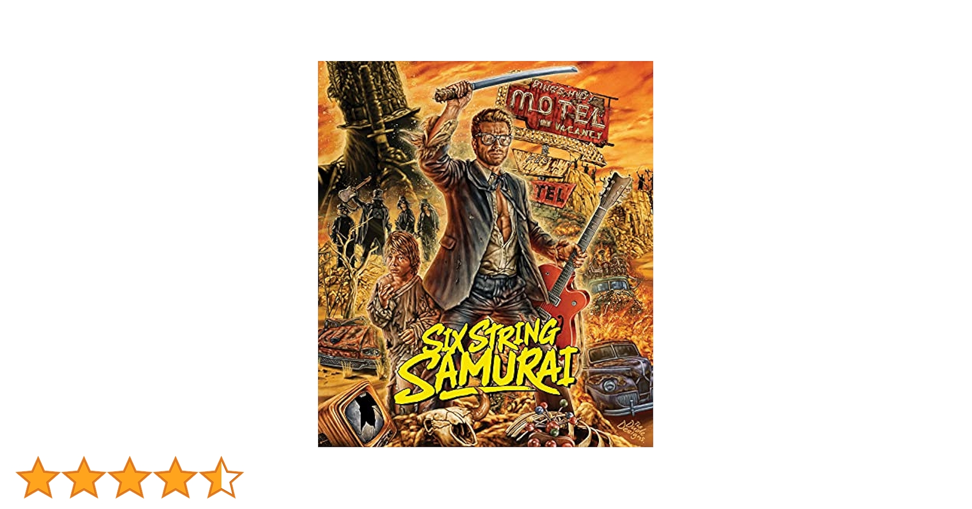 Six-String Samurai [4k Ultra HD/Blu-ray] : Amazon.com.au